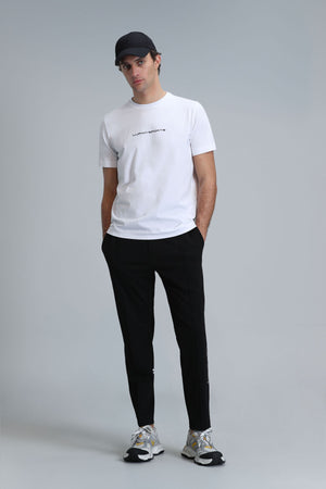 Lufian Tony Bisiklet Yaka Pamuklu Regular Fit Erkek T Shirt 111020190 BEYAZ