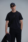 Lufian Antony Pamuklu Bisiklet Yaka Comfort Fit Erkek T Shirt 111020204 LACİVERT