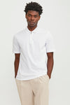 Jack & Jones Jjemac Regular Fit Erkek Polo Yaka T Shirt 12249324 BEYAZ