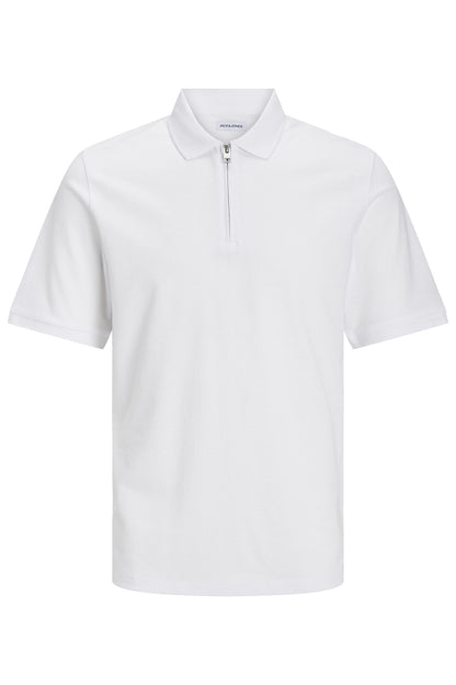 Jack & Jones Jjemac Regular Fit Erkek Polo Yaka T Shirt 12249324 BEYAZ