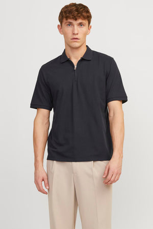 Jack & Jones Jjemac Regular Fit Erkek Polo Yaka T Shirt 12249324 KOYU LACIVERT