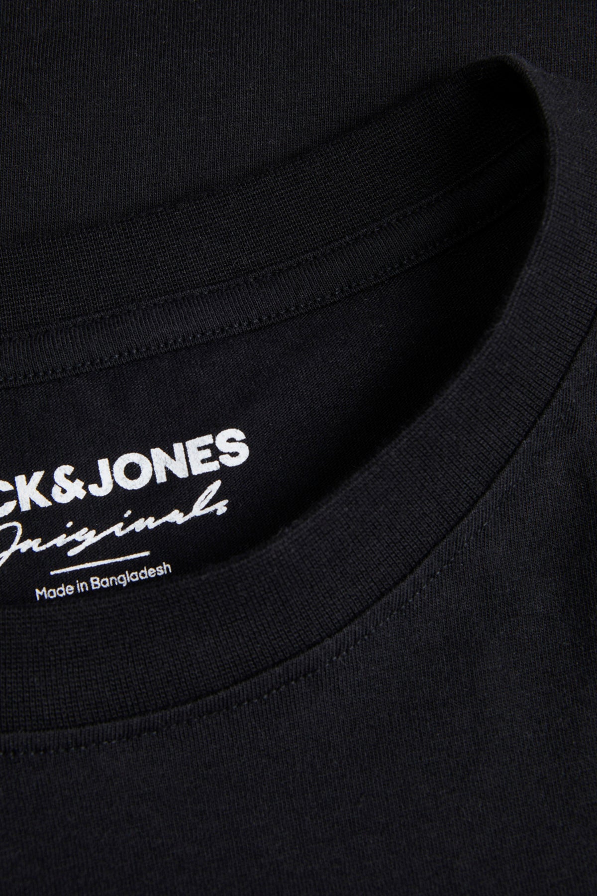 Jack & Jones Originals Jorlafayette Pamuklu Regular Fit Erkek T Shirt 12252681 SİYAH