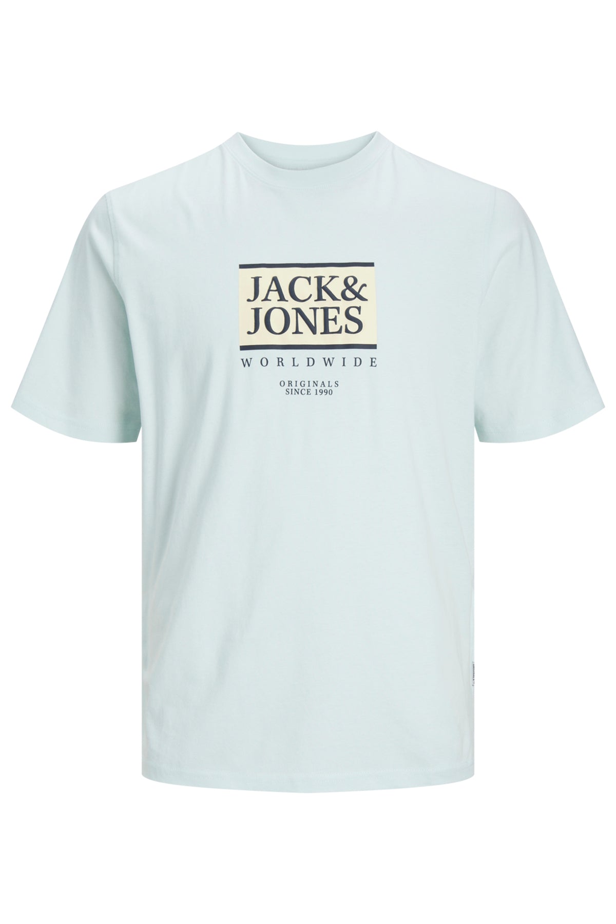 Jack & Jones Originals Jorlafayette Pamuklu Regular Fit Erkek T Shirt 12252681 SU YEŞİLİ