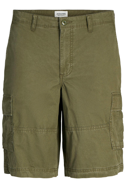 Jack & Jones Jpstcole Pamuklu Loose Fit Erkek Short 12253222 Olive