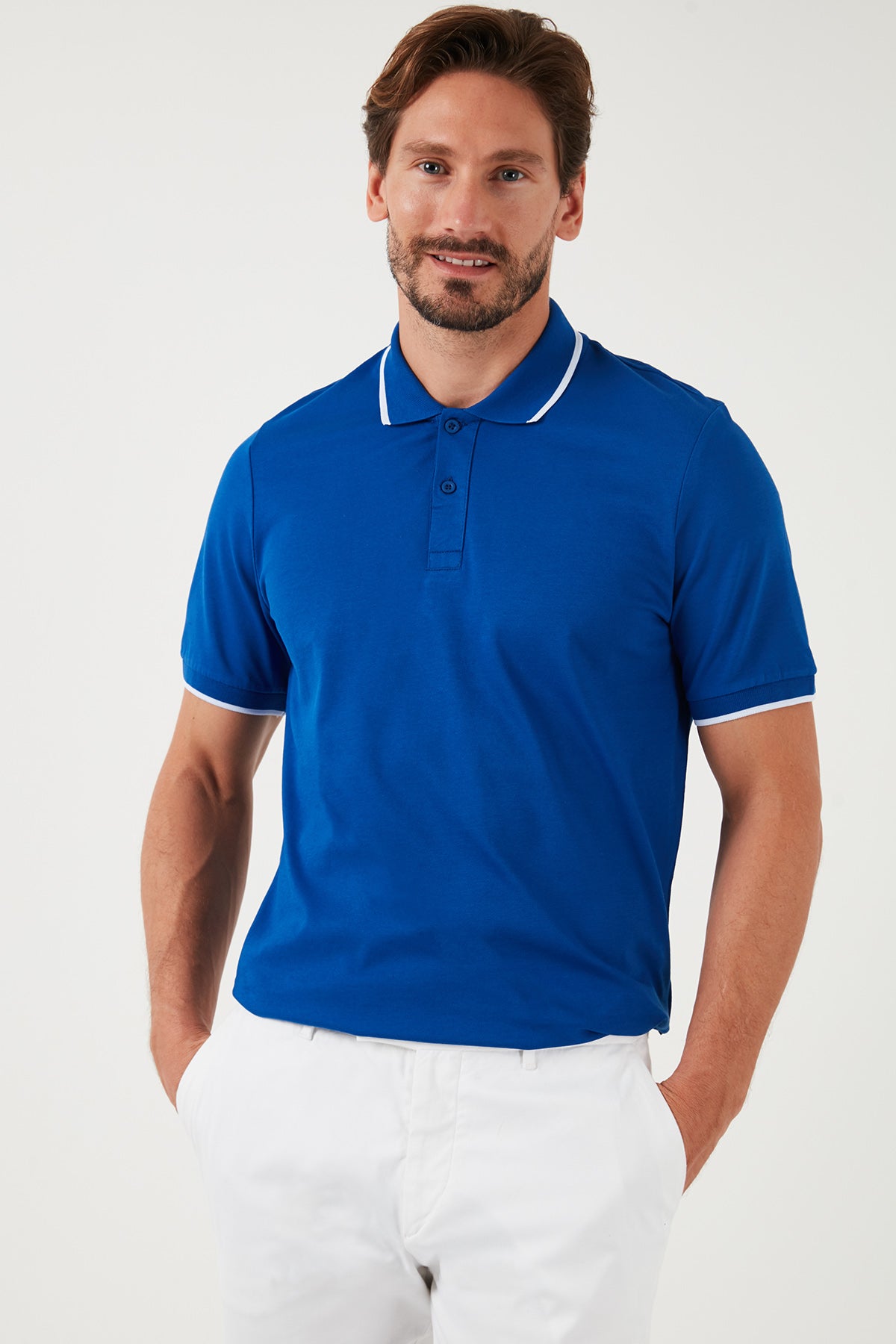 Buratti Pamuklu Regular Fit Erkek Polo Yaka T Shirt 5902063 SAKS