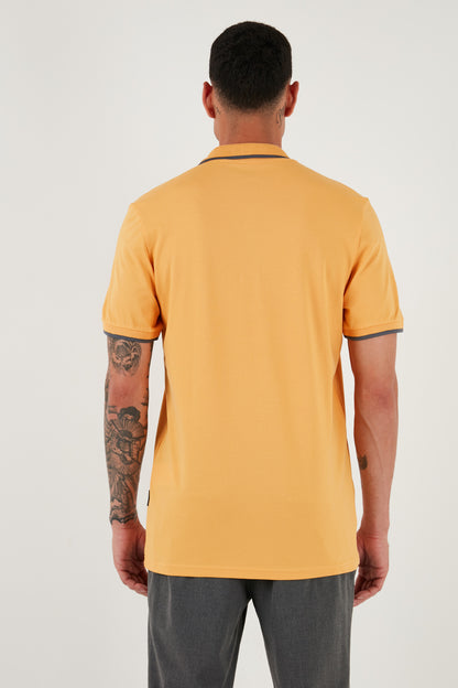 Buratti Pamuklu Regular Fit Erkek Polo Yaka T Shirt 5902063 HARDAL