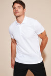 Buratti % 100 Pamuk Regular Fit Düğmeli Erkek Polo Yaka T Shirt 5902127 BEYAZ