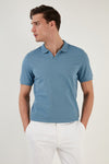 Buratti Regular Fit Pamuklu Erkek Polo Yaka T Shirt 5902141 MAVİ