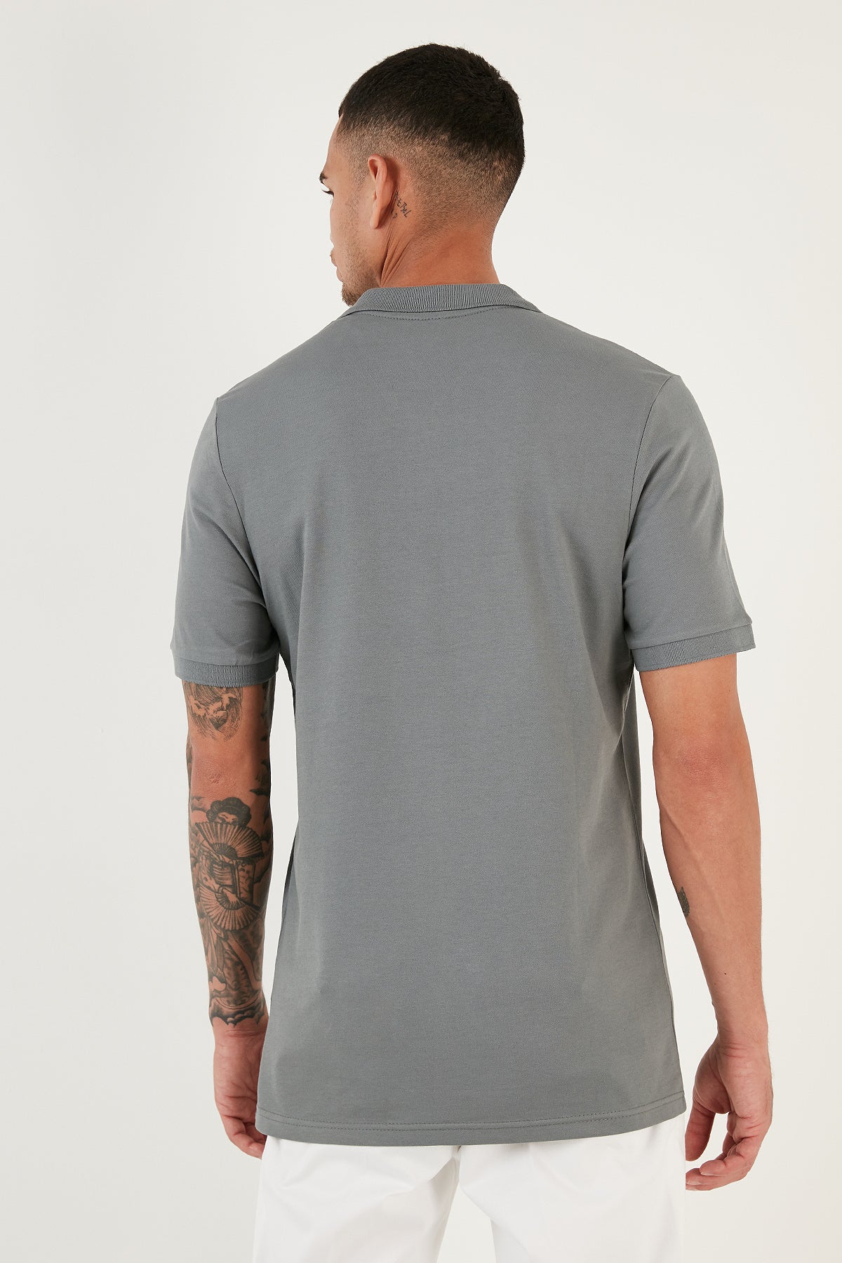 Buratti Regular Fit Pamuklu Erkek Polo Yaka T Shirt 5902141 AÇIK HAKİ