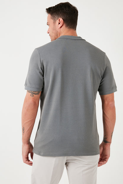 Buratti Regular Fit Pamuklu Düğmeli Erkek Polo Yaka T Shirt 5902326 AÇIK HAKİ