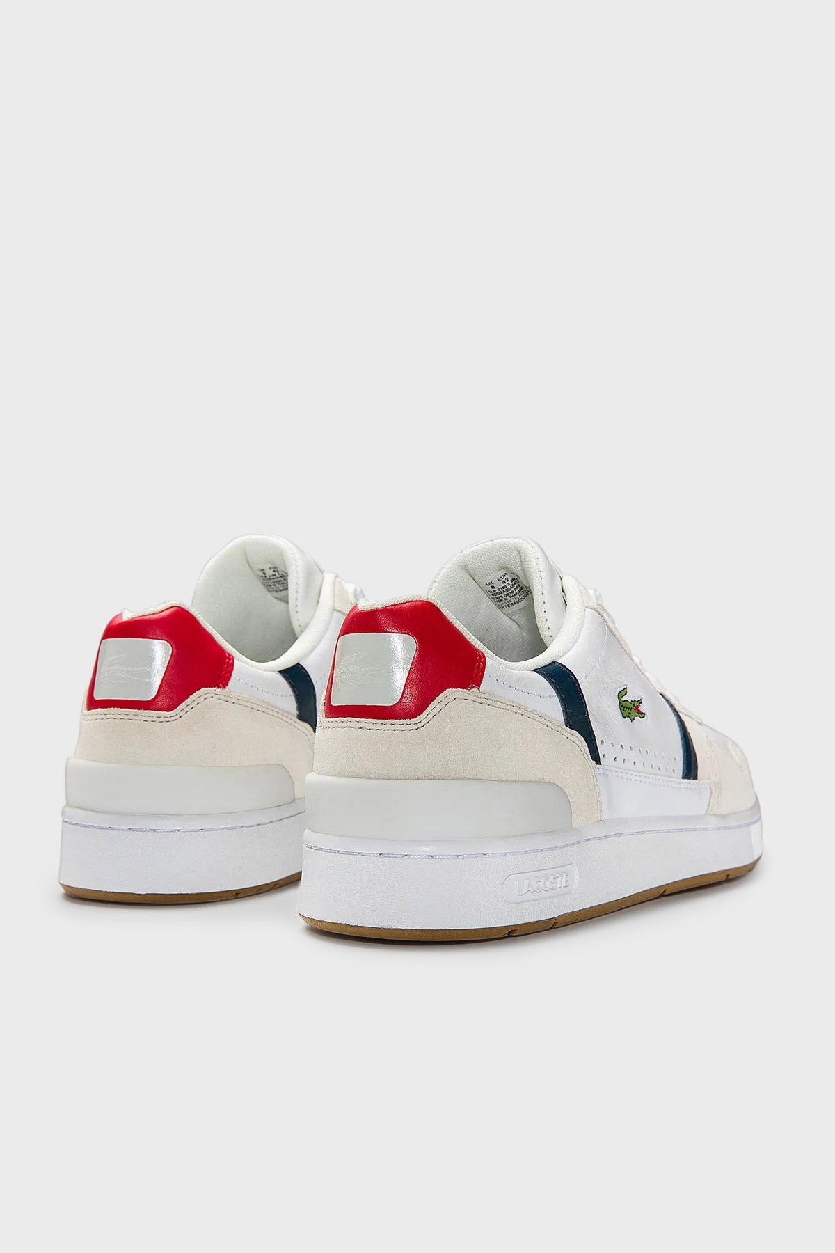 Lacoste Süet Sneaker Erkek Ayakkabı 740SMA0048 407 BEYAZ-LACİVERT