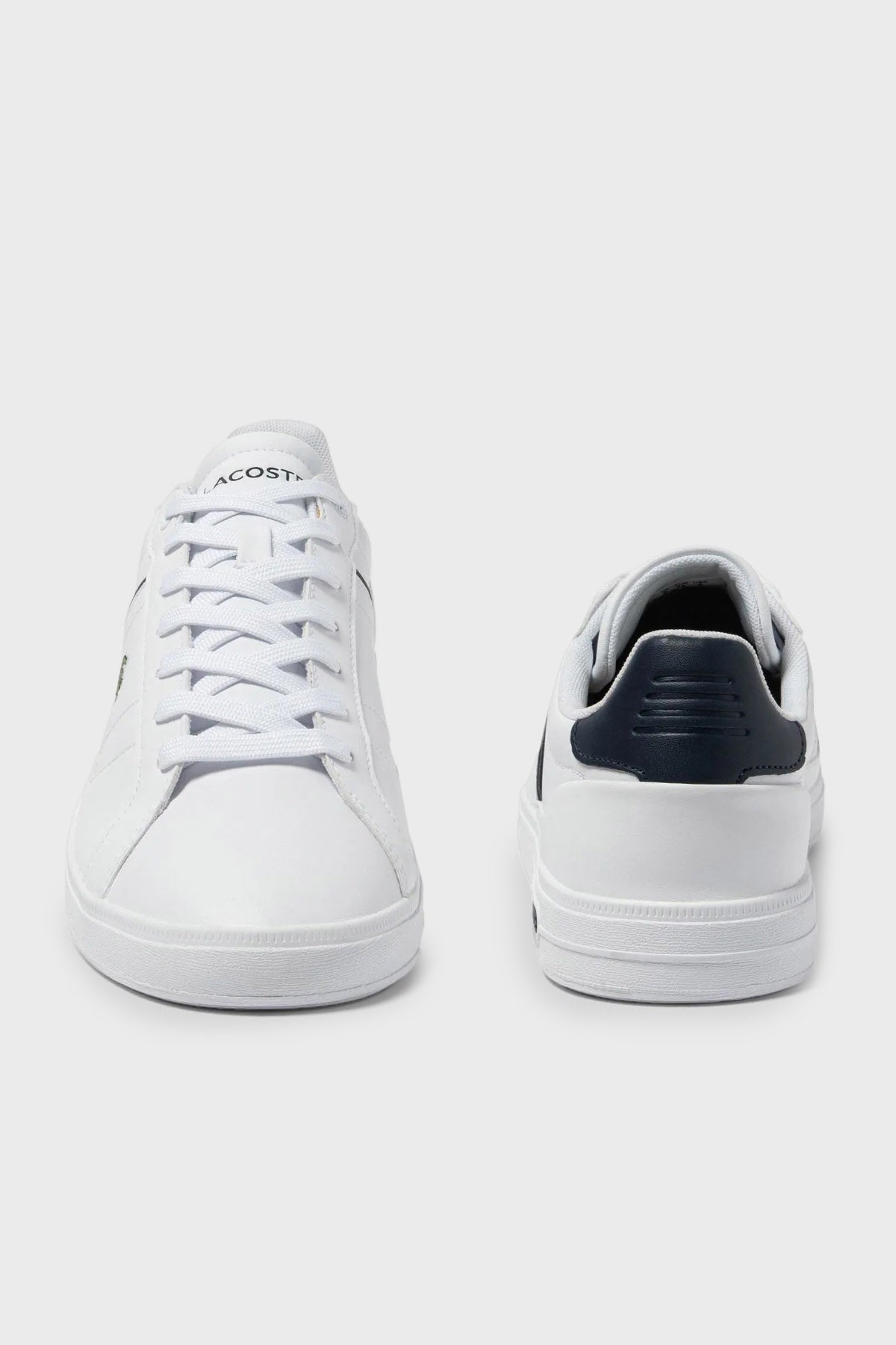 Lacoste Sneaker Erkek Ayakkabı 745SMA0116 042 BEYAZ-LACİVERT