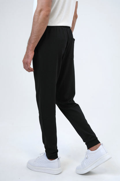 Back & Bond Pamuklu Regular Fit Jogger Erkek Pantolon B33S34003 102 SİYAH