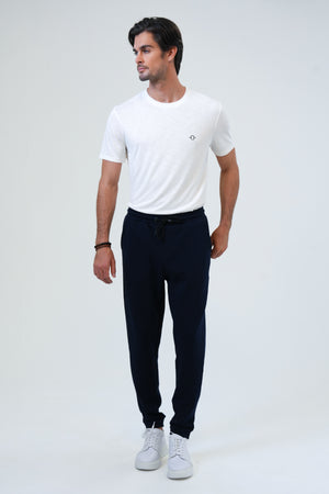 Back & Bond Pamuklu Regular Fit Jogger Erkek Pantolon B33S34003 119 LACİVERT