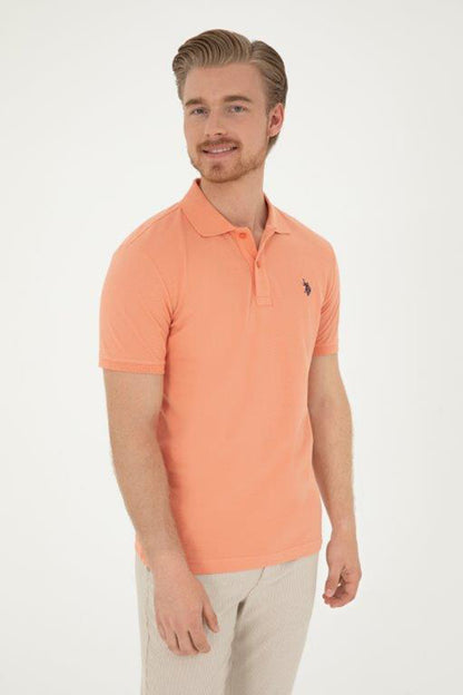 U.S. Polo Pamuklu Slim Fit Erkek Polo Yaka T Shirt G081GL0111792406 SOMON