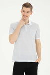 U.S. Polo Logolu % 100 Pamuk Regular Fit Erkek Polo Yaka T Shirt G081GL0111826892 AÇIK MAVİ