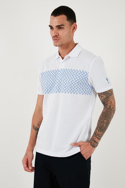 U.S. Polo Pamuklu Regular Fit Erkek Polo Yaka T Shirt G081GL0111826904 AÇIK MAVİ