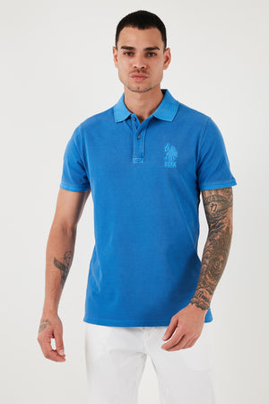 U.S.Polo Pamuklu Slim Fit Erkek Polo Yaka T Shirt G081SZ0111573851 SAKS