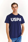 U.S. Polo Pamuklu Regular Fit Bisiklet Yaka Erkek T Shirt G081SZ0111795459 LACİVERT