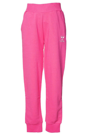 Hummel Pamuklu Regular Fit Normal Bel Lastikli Paça Unisex Çocuk Eşofman Altı 931613-3576 PEMBE