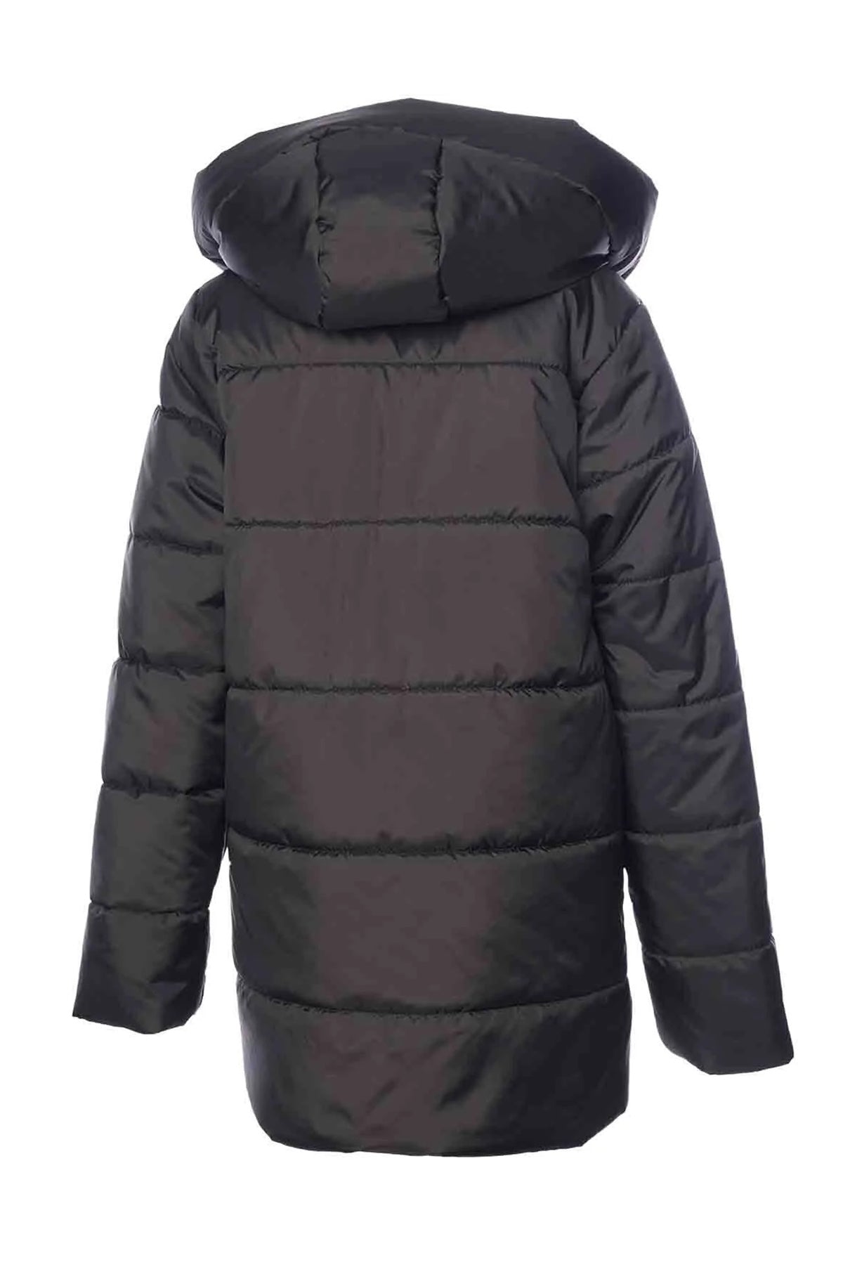 Hummel Regular Fit Kapüşonlu Dik Yaka Unisex Çocuk Mont 940246-2001 SİYAH