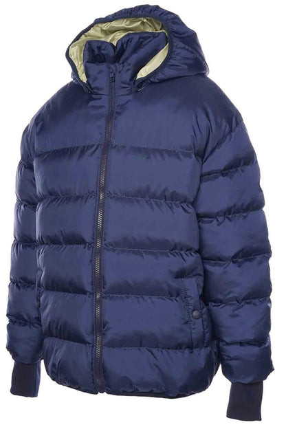 Hummel Kapitoneli Regular Fit Kapüşonlu Şişme Unisex Çocuk Mont 940248-7480 LACİVERT