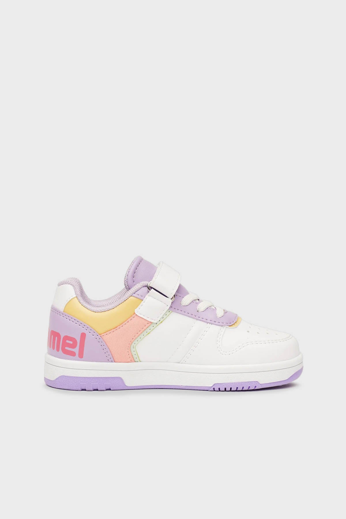 Hummel Lipra Jr Logolu Sneaker Kız Çocuk Ayakkabı 900571-9007 BEYAZ-PEMBE