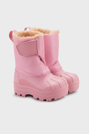 Igor Neu İçi Kürklü Unisex Çocuk Yağmur Çizmesi W10259 PEMBE