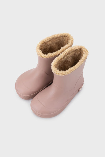 Igor Yogi Borreguito İçi Yumuşak Tüylü Su Geçirmez Unisex Çocuk Yağmur Çizmesi W10306 PEMBE