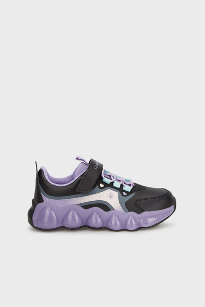 Lumberjack Logolu Sneaker Kız Çocuk Ayakkabı GRAPE 4PR SİYAH