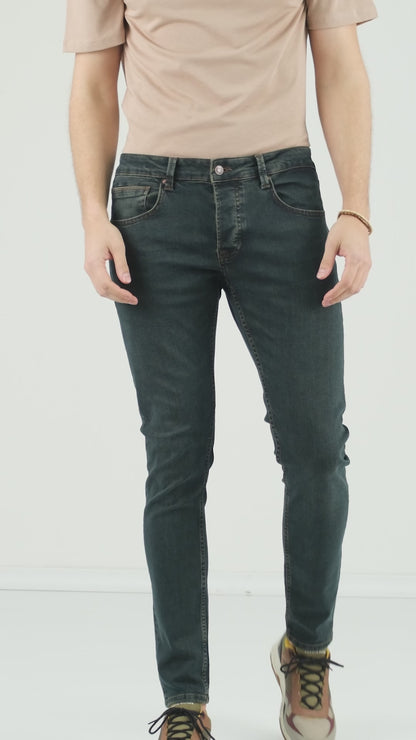 Buratti Pamuklu Normal Bel Slim Fit Dar Paça Jeans Erkek Kot Pantolon 1130J49NAPOLI LACİVERT