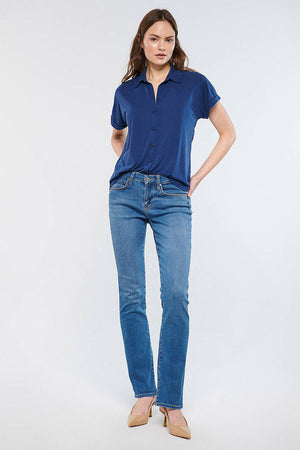 Mavi Mona Slim Straight Normal Bel Düz Paça Jeans Bayan Kot Pantolon 1049784195 MAVİ