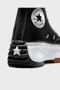 Converse Run Star Hike Bilekli Sneaker Bayan Ayakkabı 166800C 001 SİYAH-BEYAZ