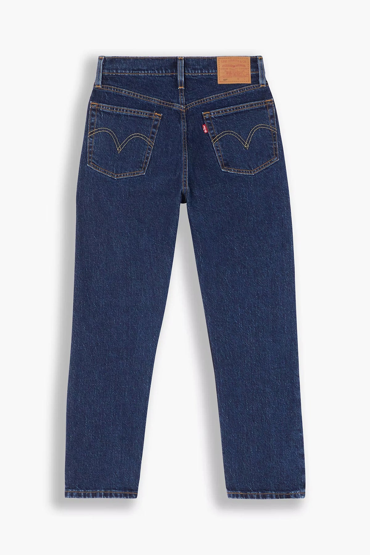 Levi's Pamuklu Yüksek Bel Straigt Leg 501 Jeans Bayan Kot Pantolon 36200-0179 LACİVERT