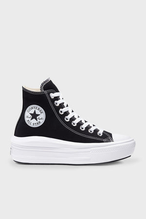 Converse Chuck Taylor All Star Move Bayan Ayakkabı 568497C 001 SİYAH