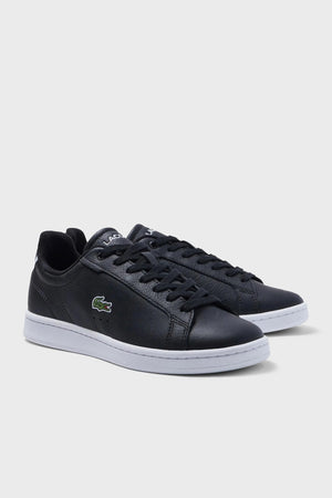 Lacoste Carnaby Deri Logolu Günlük Sneaker Bayan Ayakkabı 744SFA0005T 312 SİYAH-BEYAZ