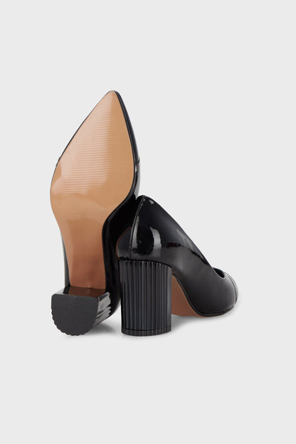 Pierre Cardin Topuklu Bayan Ayakkabı PC51203 SİYAH-RUGAN