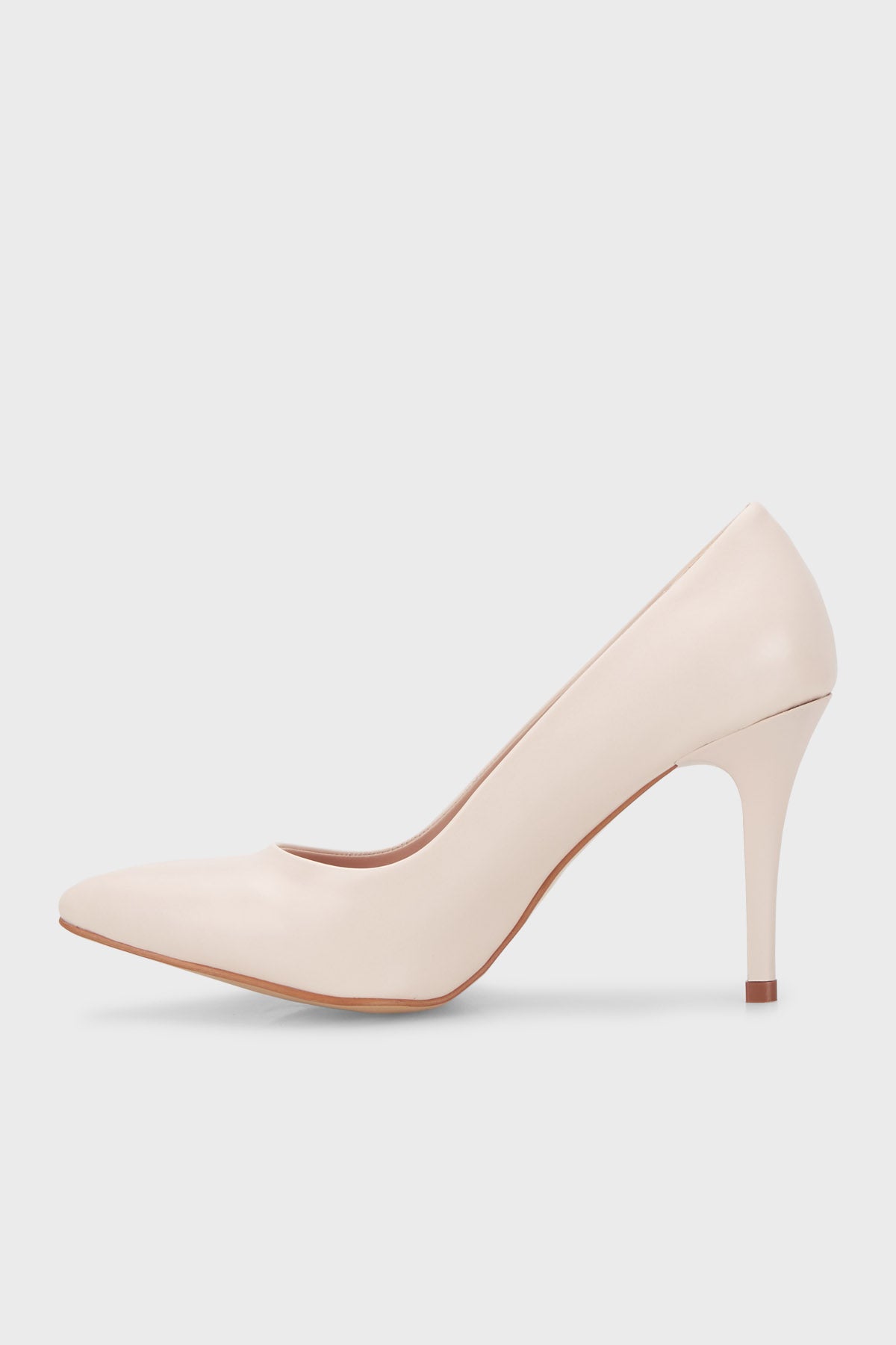 Pierre Cardin Topuklu Stiletto Bayan Ayakkabı PC52210 KREM