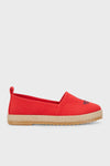 Beverly Hills Polo Club Logolu Espadril Slip-On Bayan Ayakkabı PO30096 KIRMIZI