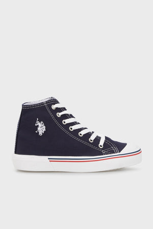 U.S. Polo Assn Bilekli Sneaker Bayan Ayakkabı PENELOPE HIGH 3FX LACİVERT