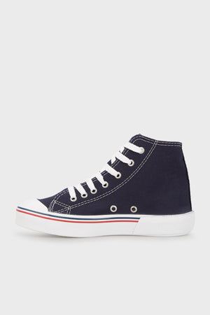 U.S. Polo Assn Bilekli Sneaker Bayan Ayakkabı PENELOPE HIGH 3FX LACİVERT