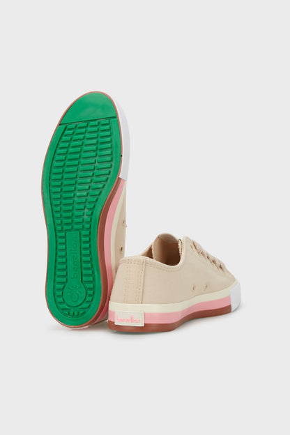 United Colors Of Benetton Sneaker Bayan Ayakkabı BN-30176 BEJ