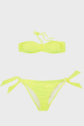 Slipstop Neon Yellow Kolay Kuruyan Uv Korumalı Bağlamalı Bayan Bikini SM22140021 LİMON