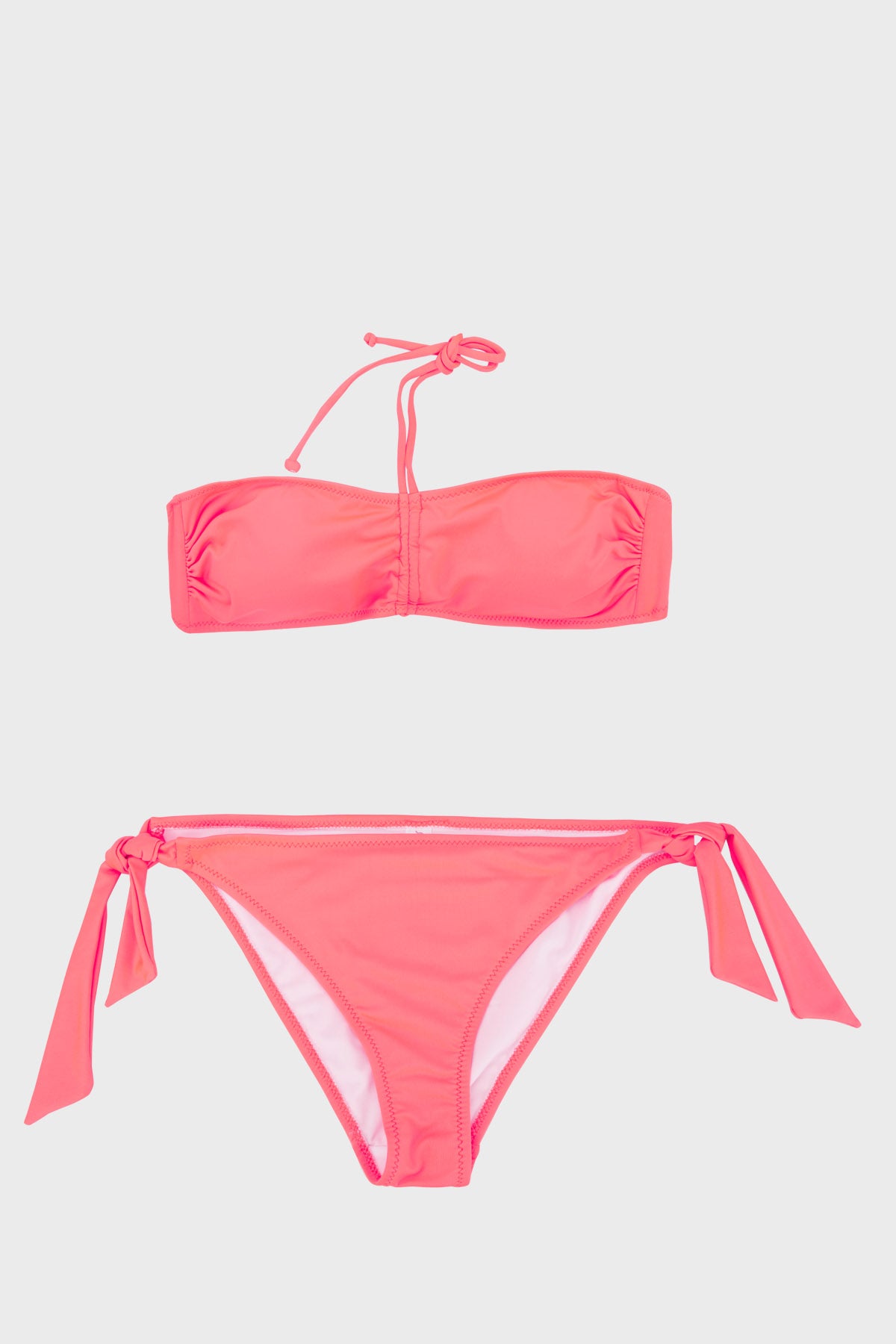 Slipstop Neon Orange Kolay Kuruyan Uv Korumalı Bağlamalı Bayan Bikini SM22140025 ORANGE