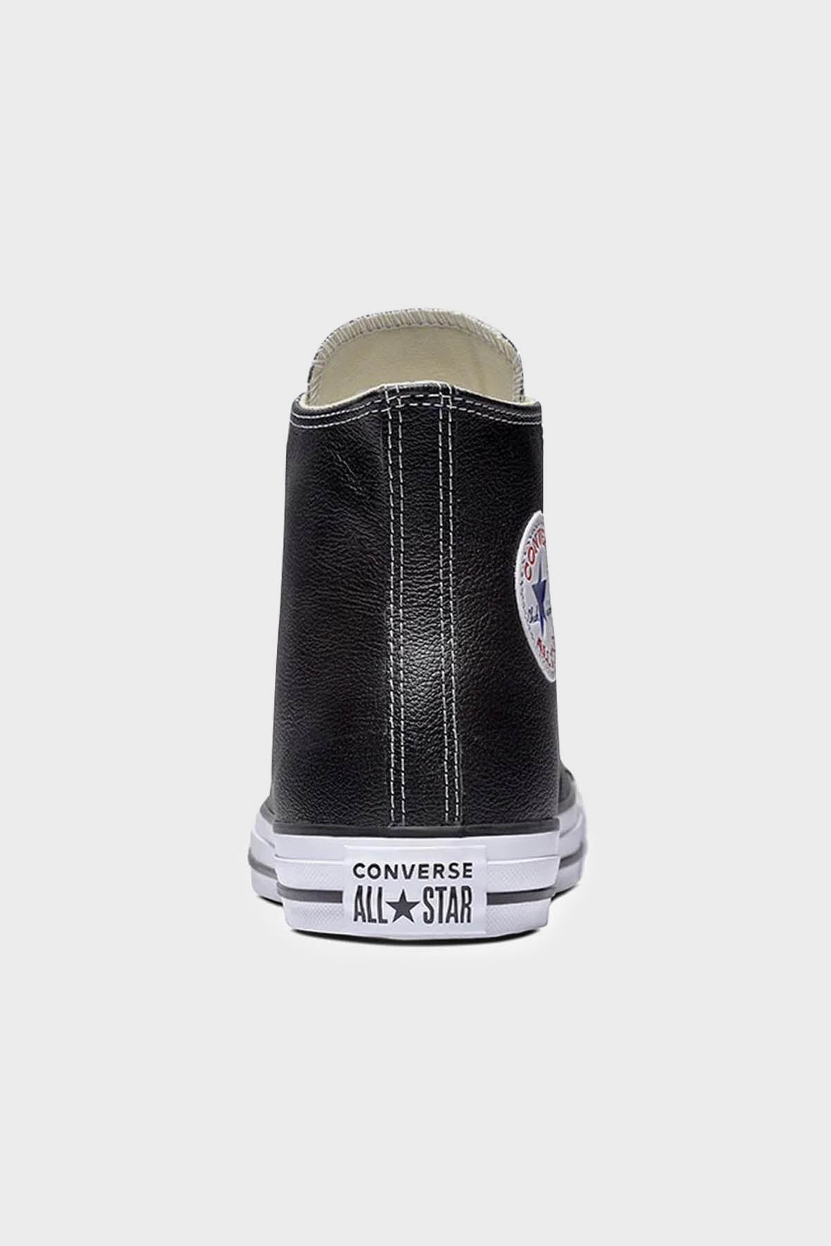 Converse Chuck Taylor All Star Bilekli Deri Sneaker Unisex Ayakkabı 132170C.001 SİYAH