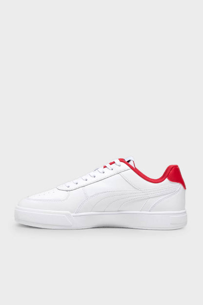 Puma Ferrari Caven Unisex Günlük Spor Ayakkabı 30796004 BEYAZ-SİYAH