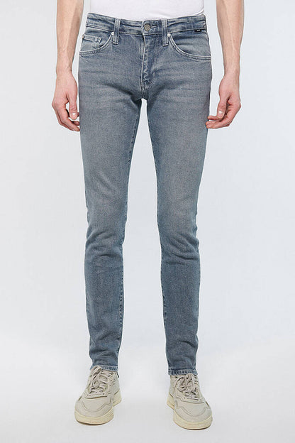 Mavi Kvnç Normal Bel Skinny Fit Dar Paça Jeans Erkek Kot Pantolon 001070-83703 SİYAH