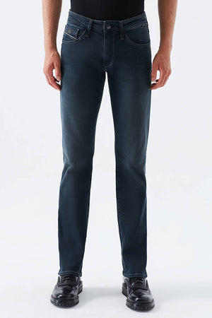 Mavi Hunter Pamuklu Regular Fit Boru Paça Jeans Erkek Kot Pantolon 0020231891 SİYAH