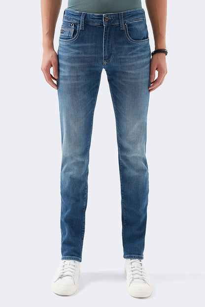 Mavi Dar Kesim Dar Paça Pamuklu Marcus Jeans Erkek Kot Pantolon 0035131596 MAVİ