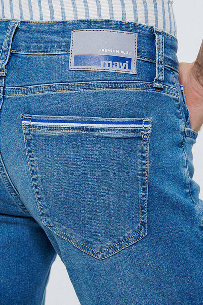 Mavi Martin Pamuklu Normal Bel Regular Düz Paça Jeans Erkek Kot Pantolon 0037884333 MAVİ